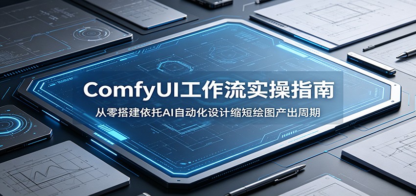 ComfyUI 工作流实操指南:从零搭建依托AI自动化设计缩短绘图产出周期