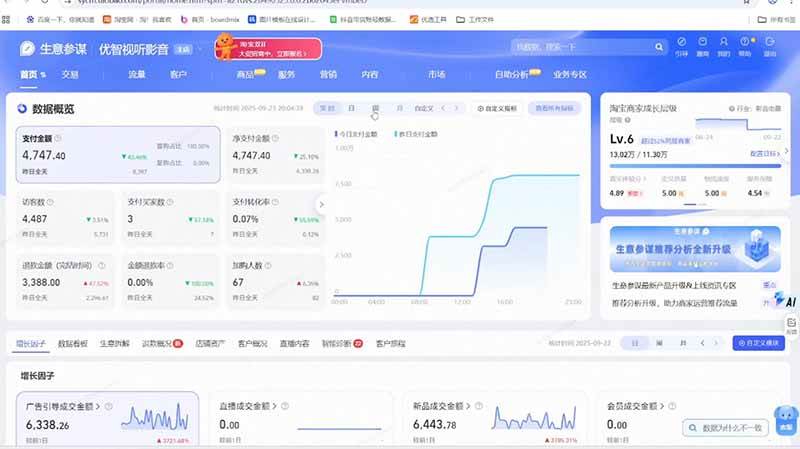 淘宝VIP特训课-更新0917:蓝海选品+付费投放|短视频AI运营|大促起爆全流程,破解店铺无流量无利润难题