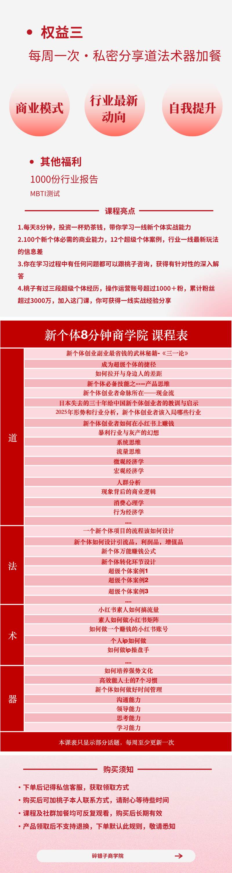 AI+新个体创业必修课-更新0922|道法术器|商业逻辑·小红书流量·AI智能体|低成本打造个人变现小生意全套教学