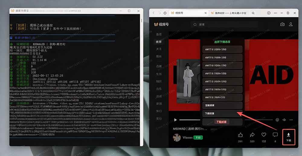 Github热门工具,视频号下载神器又来了!一键注入下载按钮,轻松下载,使用便捷 wx_channel