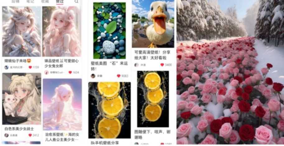 小红书精品动漫壁纸引流变现项目，一条龙变现玩法分享