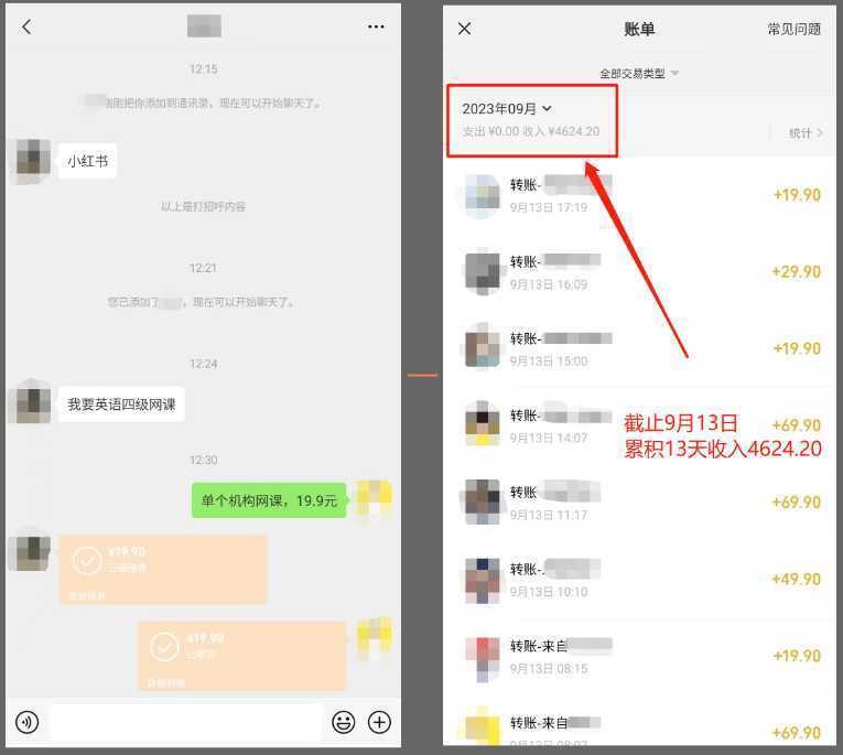 《小红书英语资料变现》日入400+，不会英语也能做，长期项目