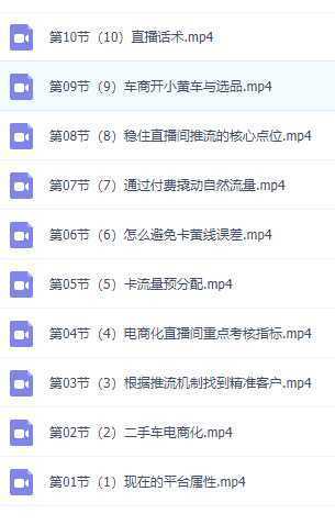 二手车电商化直播落地课，从0到1带你玩转二手车直播