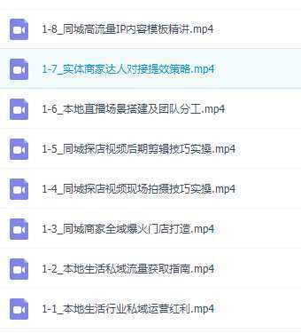 同城生活行业运营系列课：本地团购带货实战，流量获取指南 门店爆款打造