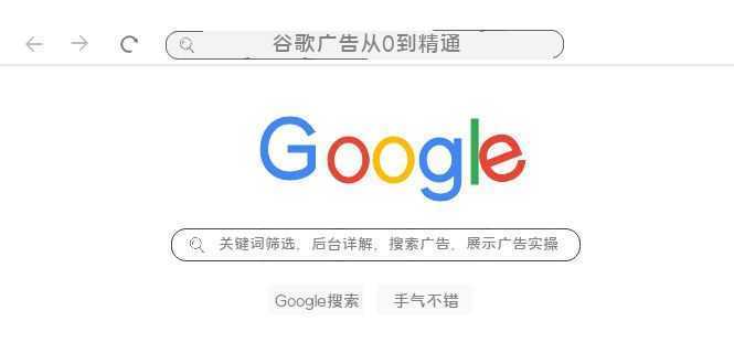 谷歌广告从0到精通-关键词筛选，后台详解，搜索广告，展示广告实操