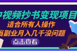 中视频抄书变现项目:适合所有人操作,当副业月入几千没问题