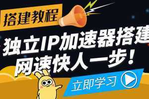 独立IP搭建教程,SOCK5-IP搭建制作详细流程,散人工作室必备技能