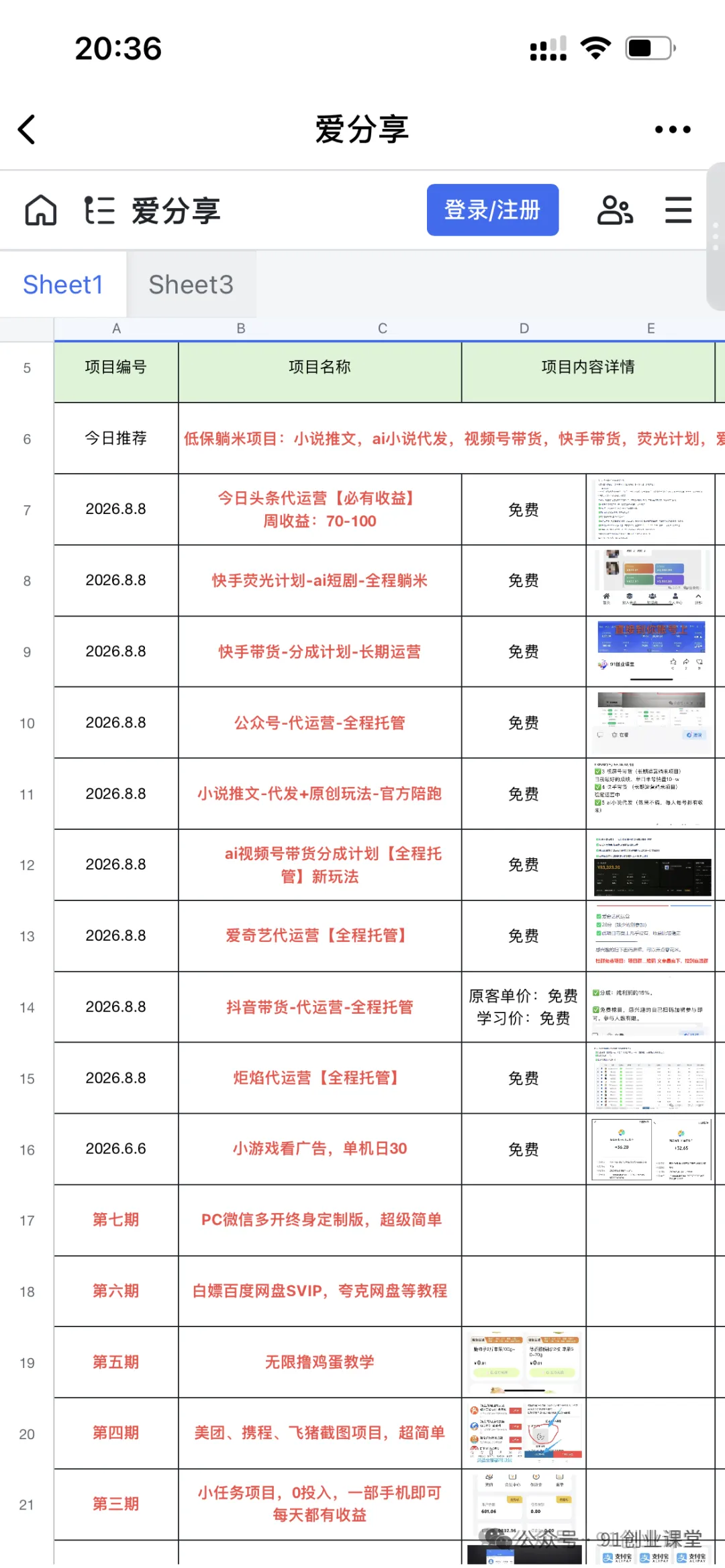 9个必赚的小项目，无脑简单，百分百赚米的，副业首选，日收500+