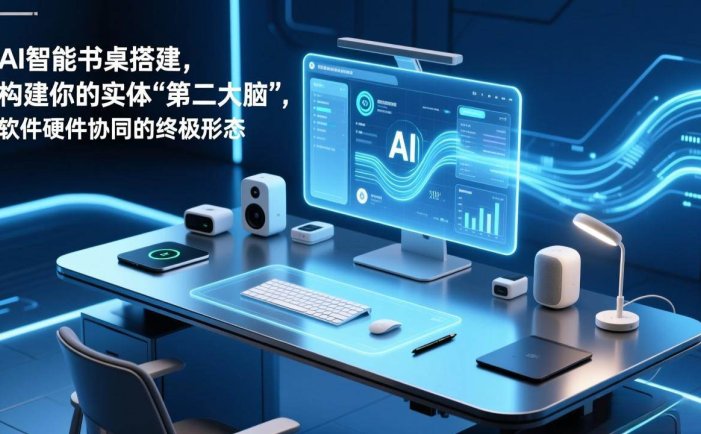 AI智能书桌搭建，构建你的实体“第二大脑”，软件硬件协同的终极形态