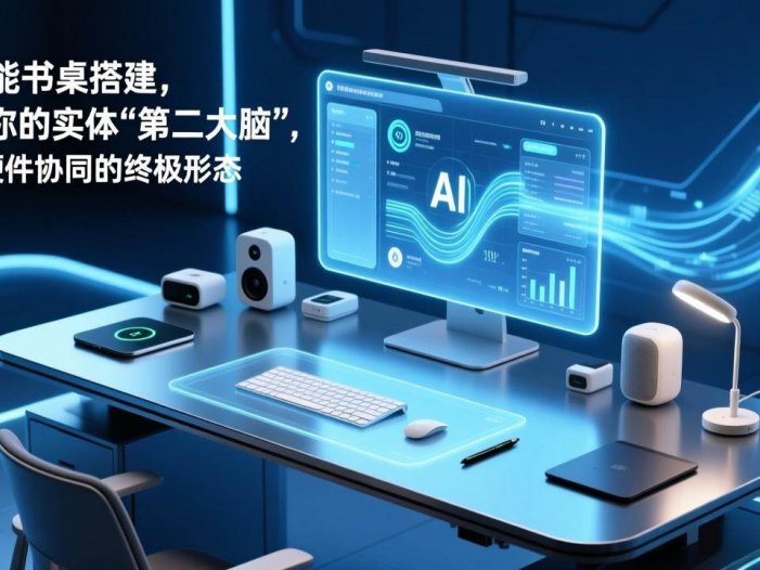 AI智能书桌搭建，构建你的实体“第二大脑”，软件硬件协同的终极形态
